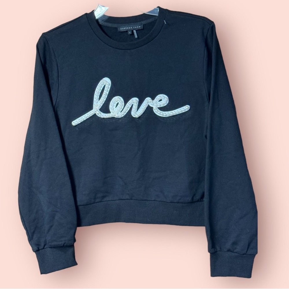 Like new! Endless Rose PEARL LOVE SWEATER
